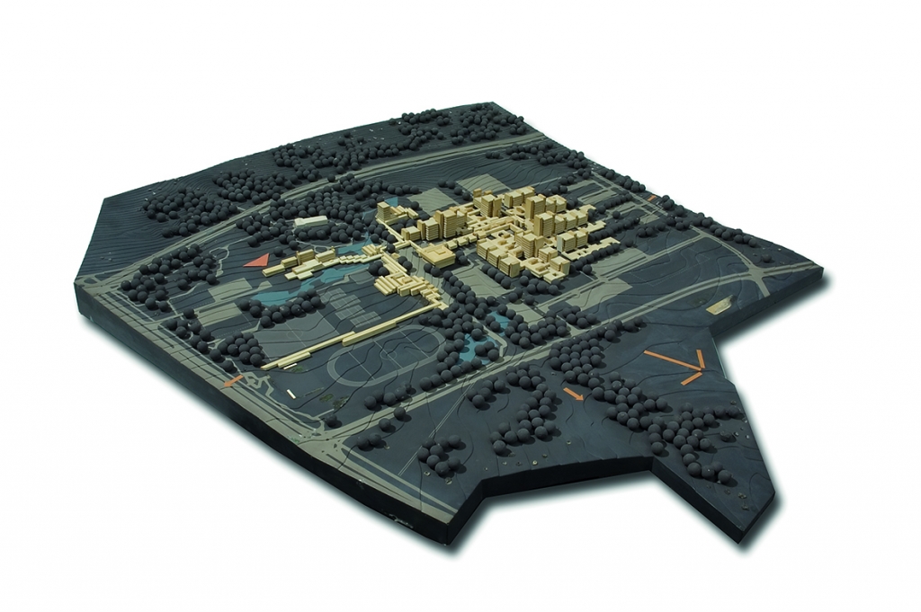 Städtebauliches Modell (Nachlass Kafka, A:AI KFK M11)