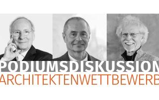 Podiumsdiskussion Architekturwettbewerbe