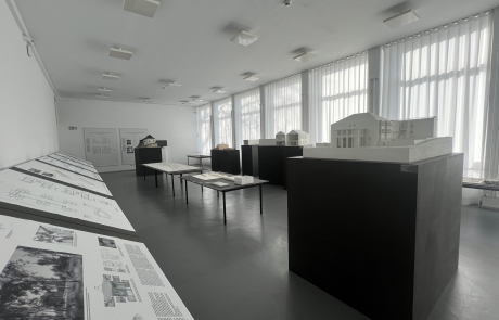 Blick in die Ausstellung "Heinrich Tessenow" - Foto: Melina Beierle/Architektenkammer NRW