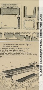Sammlungsschaufenster-2_Banner_Baukunstarchiv-NRW_Ausstellung Cover Ausstellung Drama, Raum und Licht, Elisabeth Brockmann